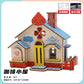 Wooden Reasons Children's Girls Assembled Handmade Ornaments diy Assembled Cabin Model Building Blocks Head Small House Puzzle