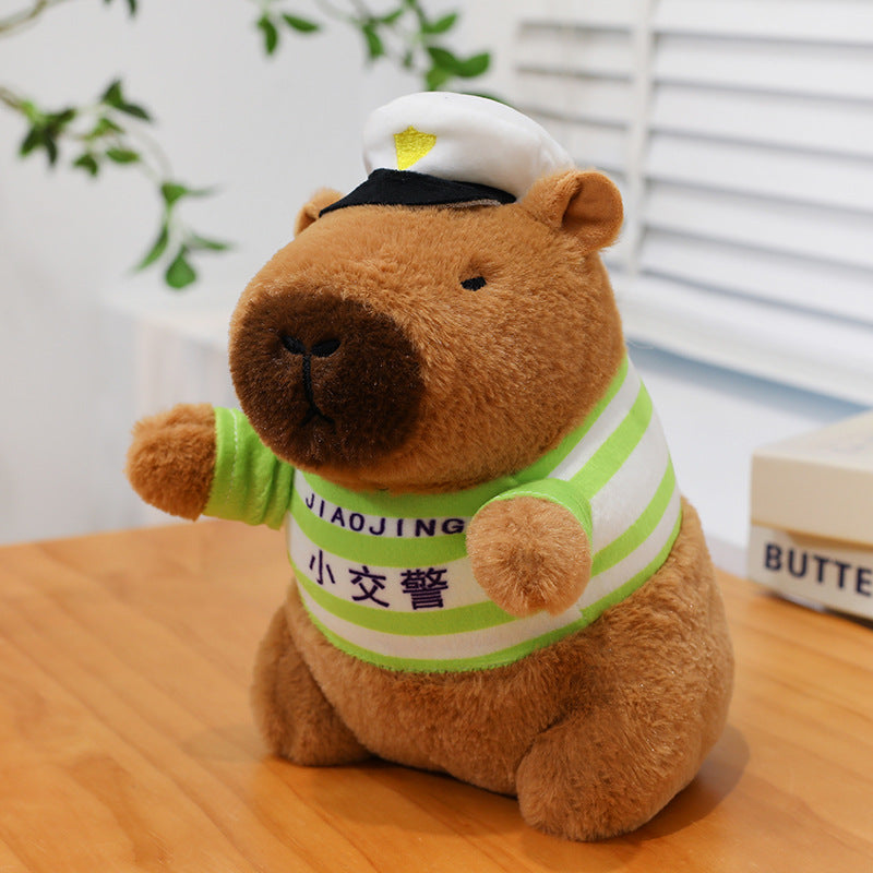 New Capibala Plush Doll Variety Capybara Series Doll Children's Sleeping Pillow Cushion Doll Wholesale