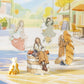 Duoduo's Big World Character Pet Die-Cut Stickers Healing Girl Large Size Basic Material Stickers for Journals