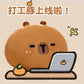 New Capibala Capybara Pillow Soft Cute Dumpling Cute Girl Sleeping Pillow Plush Toy Cross-Border