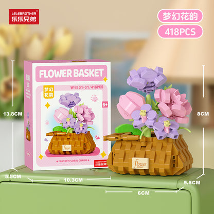 Building Blocks Compatible with Assembling Small Boxed Children's Educational Toys, Building Blocks with Small Particles and Micro Particles, Wholesale