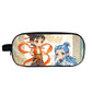 Cross-Border Nezha Stationery Box, Children's Portable Large-Capacity Storage Pencil Case, Student Wear-Resistant Double-Layer Portable Pencil Case Wholesale