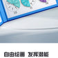 Magnetic Fraction Disk Demonstrator Numerator and Denominator Cognitive Addition and Subtraction Operation Third Grade Primary School Mathematics Teaching Aids Toys