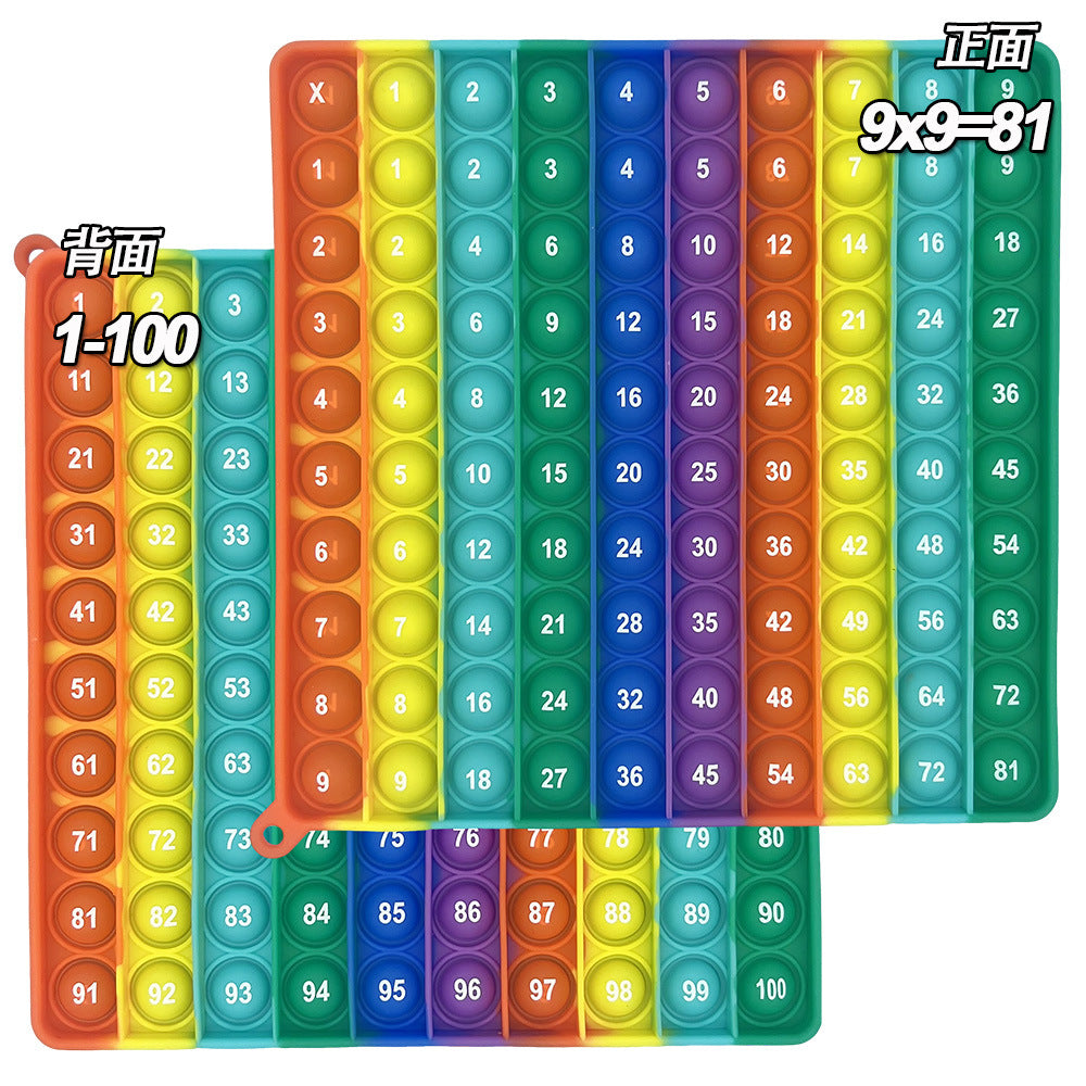 Promotional walking in Europe and America 12 factorial addition arithmetic learning puzzle science education pinch music teaching toys rodent pioneer
