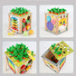 Children's Educational Bead Toys Kindergarten Students Early Education Matching Montessori Teaching Aids Shape Cognitive Beaded Treasure Box