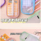 New Mesh Student Pencil Bag Transparent Simple Large-Capacity Stationery Bag Exam-Specific Student Pencil Bag Stationery Box