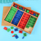 Montessori Teaching Aids Mathematics Stamp Games Kindergarten Montessori Children's Educational Early Education Wooden Toys