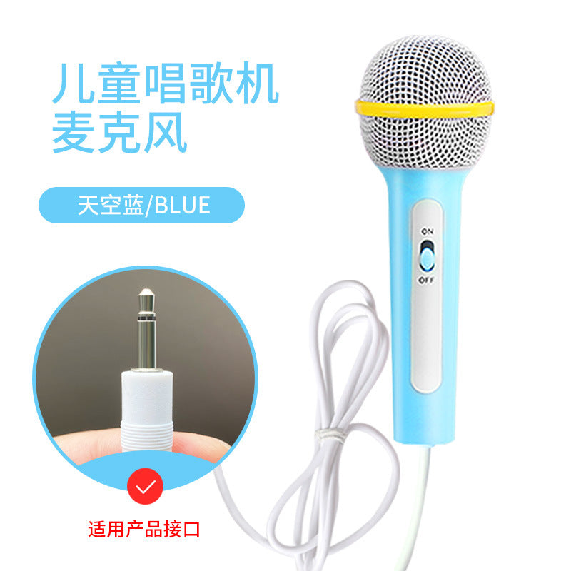 Wholesale early education machine microphone educational toy story machine microphone toy microphone children singing story machine wheat