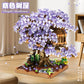 Cross-border TEMU Compatible Lego Sakura Tree House Rainbow Tree Blocks Children's Educational Assembled Toys for Girls Gift