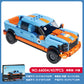 Cross-border engineering series truck city bus transport vehicle combined with small particle building blocks children's educational enlightenment toys