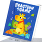 Magnetic Fraction Disk Demonstrator Numerator and Denominator Cognitive Addition and Subtraction Operation Third Grade Primary School Mathematics Teaching Aids Toys