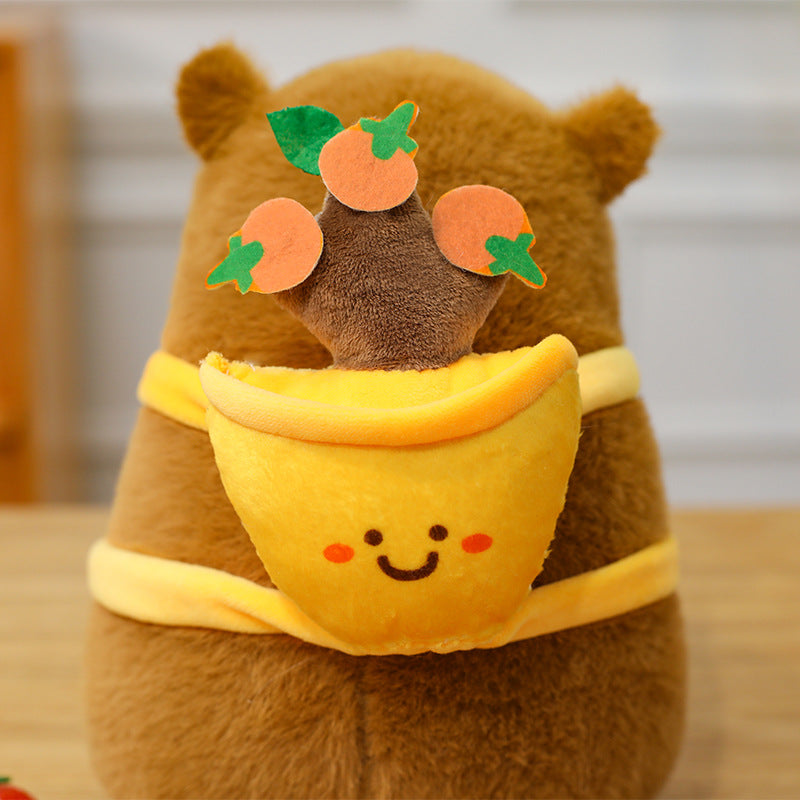 New Capibala Plush Doll Variety Capybara Series Doll Children's Sleeping Pillow Cushion Doll Wholesale