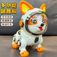 Electric intelligent robot dog learning to speak puzzle early education Corgi dog singing and dancing children's toy dog gift wholesale
