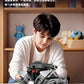 Supercar Electroplated Engine Aston Martin Valkyrie Supercar Engine Light Version + App Building Block Model