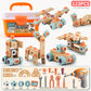 Children's DIY Tool Box Complete Set with Screws and Nuts, Children's Toys, Educational Electric Drill for Assembly and Disassembly