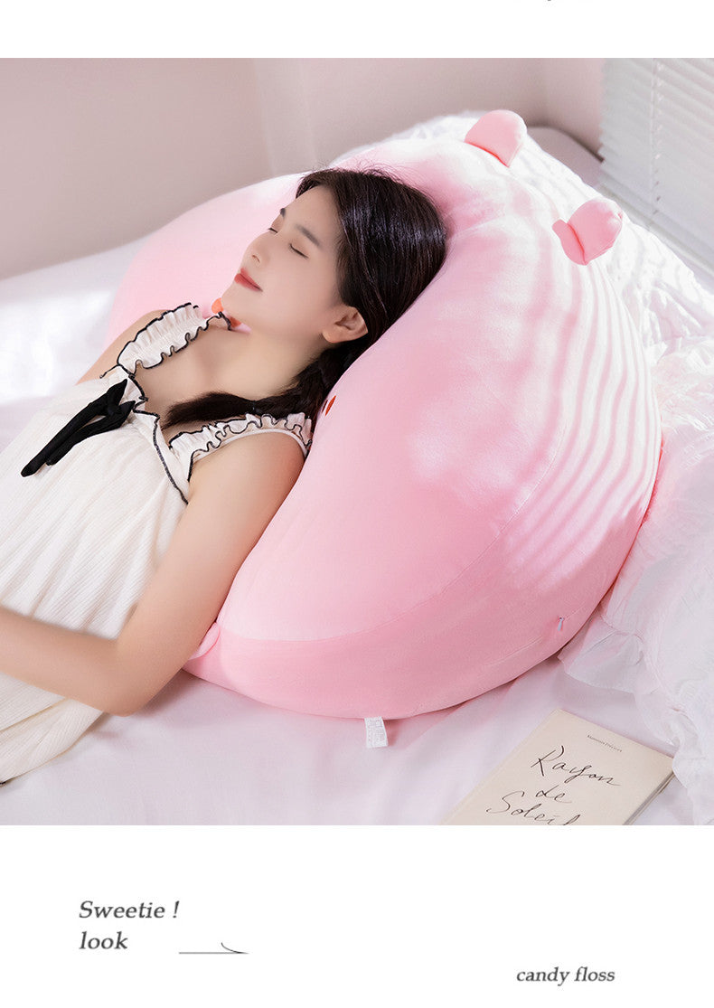 New Capibala Capybara Pillow Soft Cute Dumpling Cute Girl Sleeping Pillow Plush Toy Cross-Border