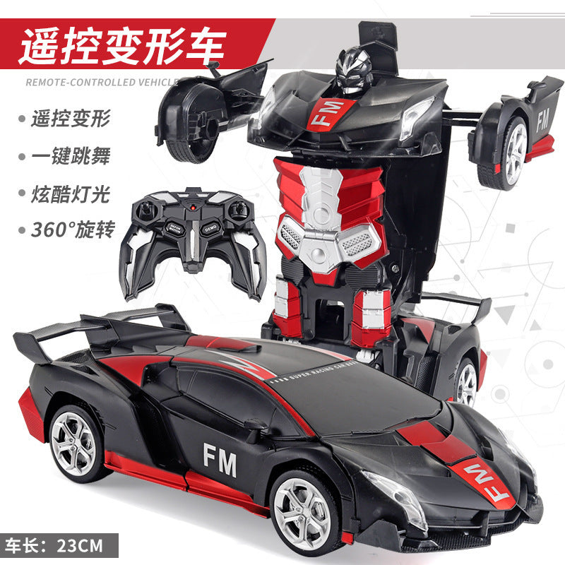 Children's deformation remote control car King Kong Bumblebee robot rechargeable electric drop-resistant children boy toy racing car