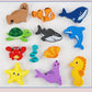 Cross-Border Children's Wooden Three-Dimensional Hexagonal Puzzle Animal Transportation Puzzle Building Blocks Early Education Educational Toys