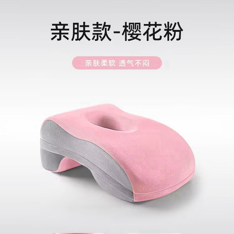 Memory Foam Nap Pillow for Primary School Students, Summer Nap Pillow, Office Desk Removable and Washable Pillow