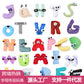 Cross-border Alphabet Lore letter legend plush pillow doll children Enlightenment letter doll wholesale