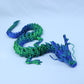Net red explosions 3d printing dragon ornaments Chinese dragon cross-border dragon egg joint dragon toy hand gift stall wholesale