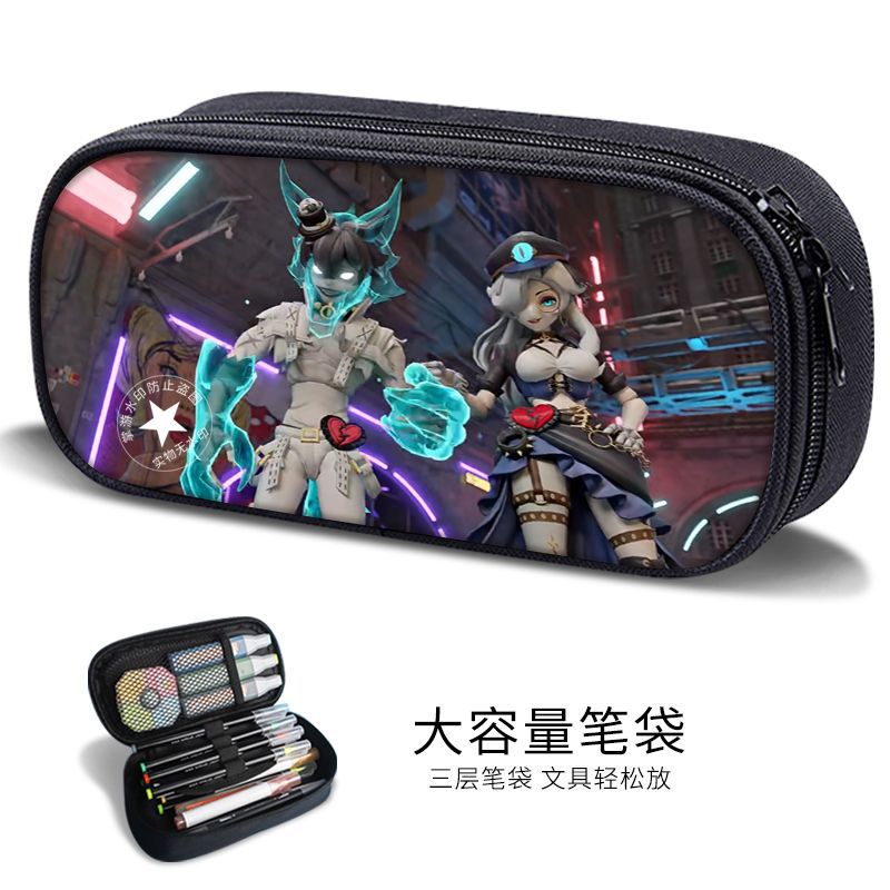 Redmond Irene Stationery Bag Eggman Party Peggy Two-Dimensional Pen Bag Boys Stationery Box Elementary School Pencil Bag