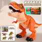 Swinging Swallowing Dinosaur Simulation Animal Tyrannosaurus Rex with Sound Effects, Movable Joints, Boys' Toy Wholesale Interactive Educational Toy
