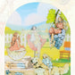 Duoduo's Big World Character Pet Die-Cut Stickers Healing Girl Large Size Basic Material Stickers for Journals