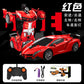 Cross-Border Rc One-Click Deformation Car Electric Robot Model Boy King Kong Kidsren's Toy Rechargeable Remote Control Car