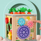 Children's Educational Bead Toys Kindergarten Students Early Education Matching Montessori Teaching Aids Shape Cognitive Beaded Treasure Box