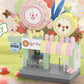 Compatible with Lego City Architecture Street View Hamburg Coffee Flower Shop Small Shop Building Blocks Children's Educational Toys Gifts
