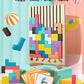 3D Stereo Tetris Building Blocks Kidsren's Educational Early Education Puzzle Matching Card Jenga Educational Toys