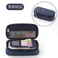 in stock Multi-layer Canvas Retractable Pencil Case Korean Simple High School Student Macaron Color-block Variable Large Capacity Pencil Case