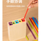 Wooden Kidsren's Stick Insertion Game Baby Draw Stick Color Cognitive Pitching Montessori Family Interactive Toy