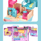 Cross-border Children's Variables Surprise Cabin Girl Simulation Princess Castle Villa Model Doll House Play House Toys