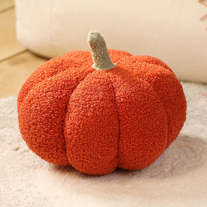 Ins Girly Heart Pumpkin Pillow Creative Special-Shaped Sofa Cushion Halloween Decoration Plush Toy Nap Pillow