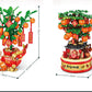 Wow, Custom Ornaments Educational Assembled Toy Gift 9020 New Year Lucifer Cat Fortune Tree Fortune 9021