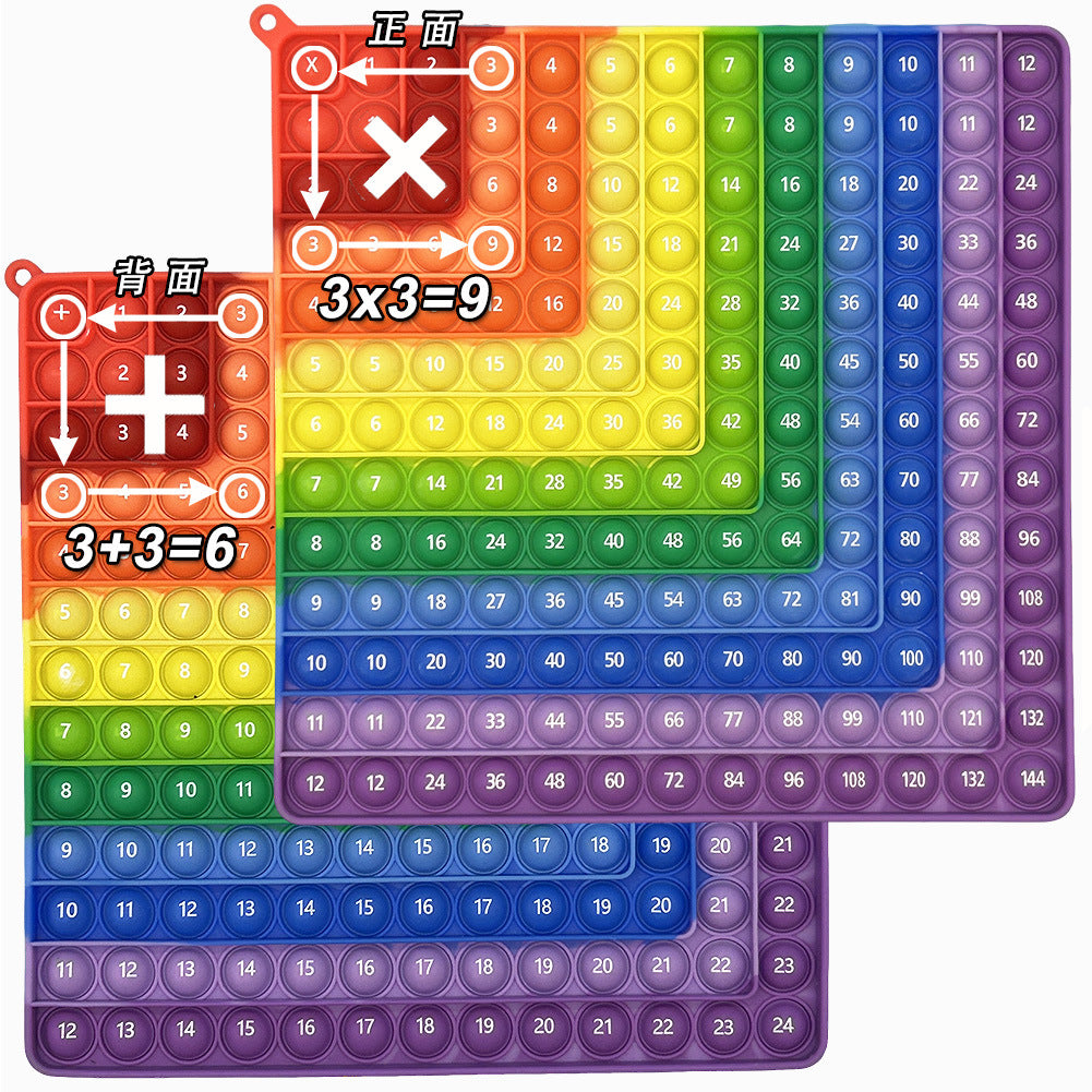 Promotional walking in Europe and America 12 factorial addition arithmetic learning puzzle science education pinch music teaching toys rodent pioneer