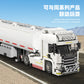 Cross-border engineering series truck city bus transport vehicle combined with small particle building blocks children's educational enlightenment toys
