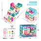 Cross-border Children's Variables Surprise Cabin Girl Simulation Princess Castle Villa Model Doll House Play House Toys