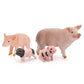 Children's Artificial Farm Poultry Ornaments Plus Pig Model Male and Female Pig Hugging Pig Worker Creative Pig Raising Hand Toy