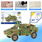 Name factory direct high-quality wood 3D three-dimensional puzzle Hummer cutting small house building Ferris wheel model