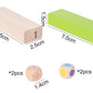 Children's Puzzle Stack Balanced Stack High Draw Building Blocks Layer by Layer Stack Wooden Strip Draw Wood Table Game Toys