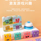 Tiktok-Style Face-Changing Magic Cube Smiley Face Fun Expression Building Block Puzzle Children's Toy Logical Thinking Educational