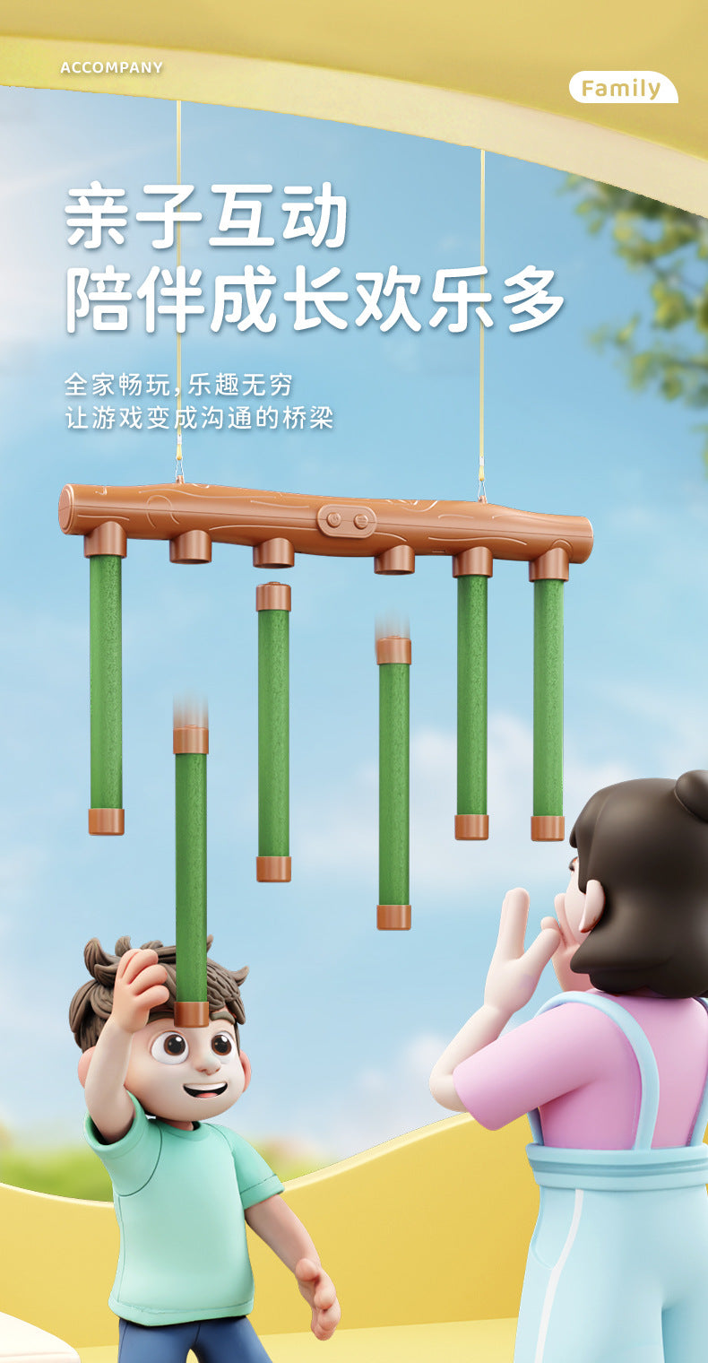 Cross-Border Popular Quick-Reflex Stick-Grabbing Machine for Children, Sensory Integration and Reaction Training, Parent-Child Interaction, Wedding Party Toy