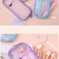 New Mesh Student Pencil Bag Transparent Simple Large-Capacity Stationery Bag Exam-Specific Student Pencil Bag Stationery Box