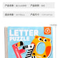 Cross-border Children's Magnetic Puzzle Refrigerator Sticker Capital Alphanumeric Animal Cognitive Magnetic Sticker Early Education Enlightenment Puzzle