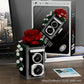 Compatible with Lego Building Blocks Mechanical Universe Retro Camera Assembled Handmade Toy Model Ornaments Children's Gift