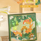 Forbidden City Cultural and Creative Commemorative Gift Koi Bookmark Gift Box High-End Exquisite Brass Metal Bookmark Graduation Gift