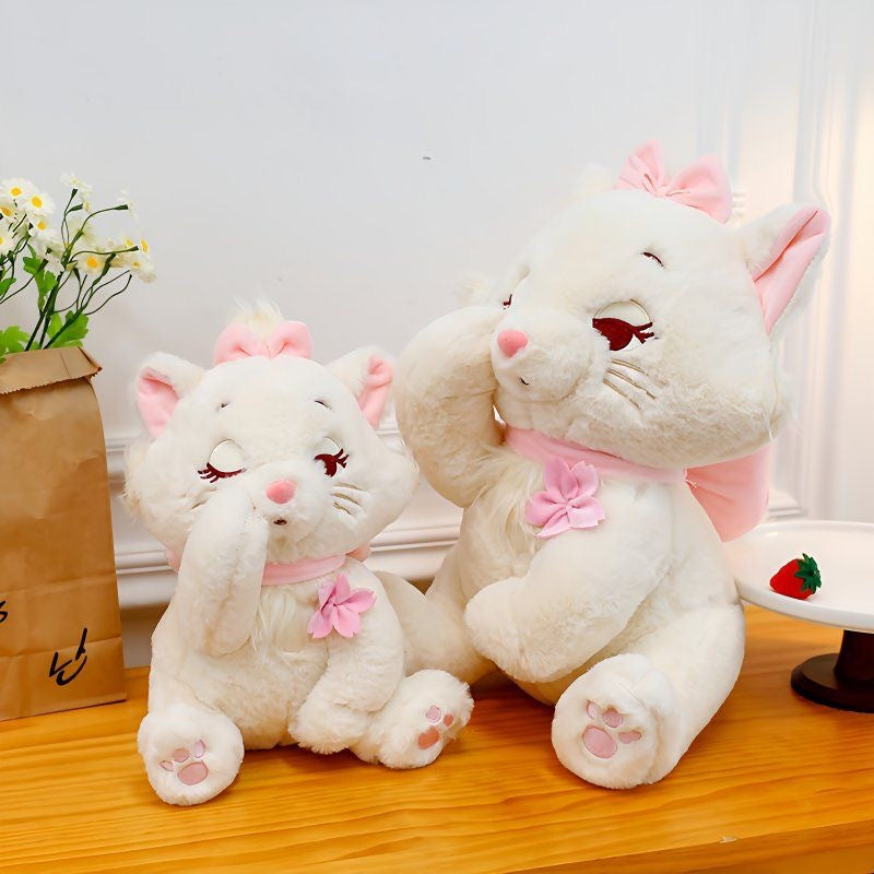 New Cute Sakura Mary Cat Doll Cartoon Kitten Doll Plush Toy Sleeping Doll Birthday Gift